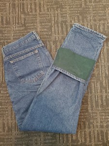 Classic Fit Flannel Lined Jeans Size 