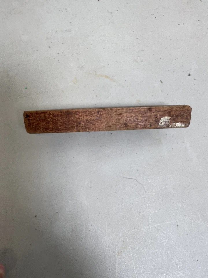 Rare Antique  Wood & Steel  5 Inch Level. No Makers Mark - Image 4 of 4