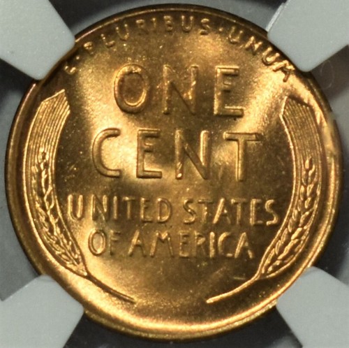 1944 Lincoln Wheat Cent NGC MS 66 RD - Picture 2 of 3