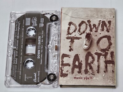 DOWN TO EARTH - MUSIC YOU'LL DIG (Cassette, 1992, Capitol) 4XPRO 79276 Promo