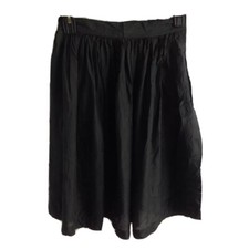 Esprit Black Silk Full Skirt has a Thin Floaty Feel Junior 3/4