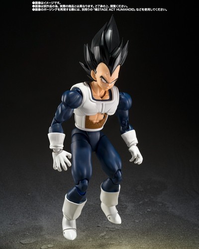 S.H.Figuarts Dragon Ball Z VEGETA Older Style Battle Clothes BANDAI Japan New - Picture 7 of 19