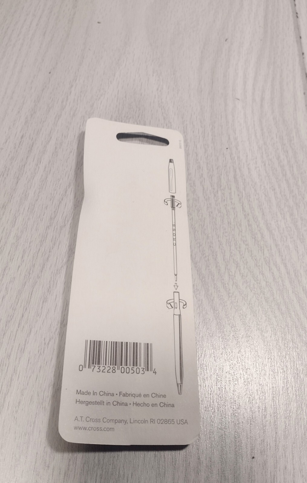 Cross Ballpoint Pen Refill Blue Medium Point Pack of 2 NEW