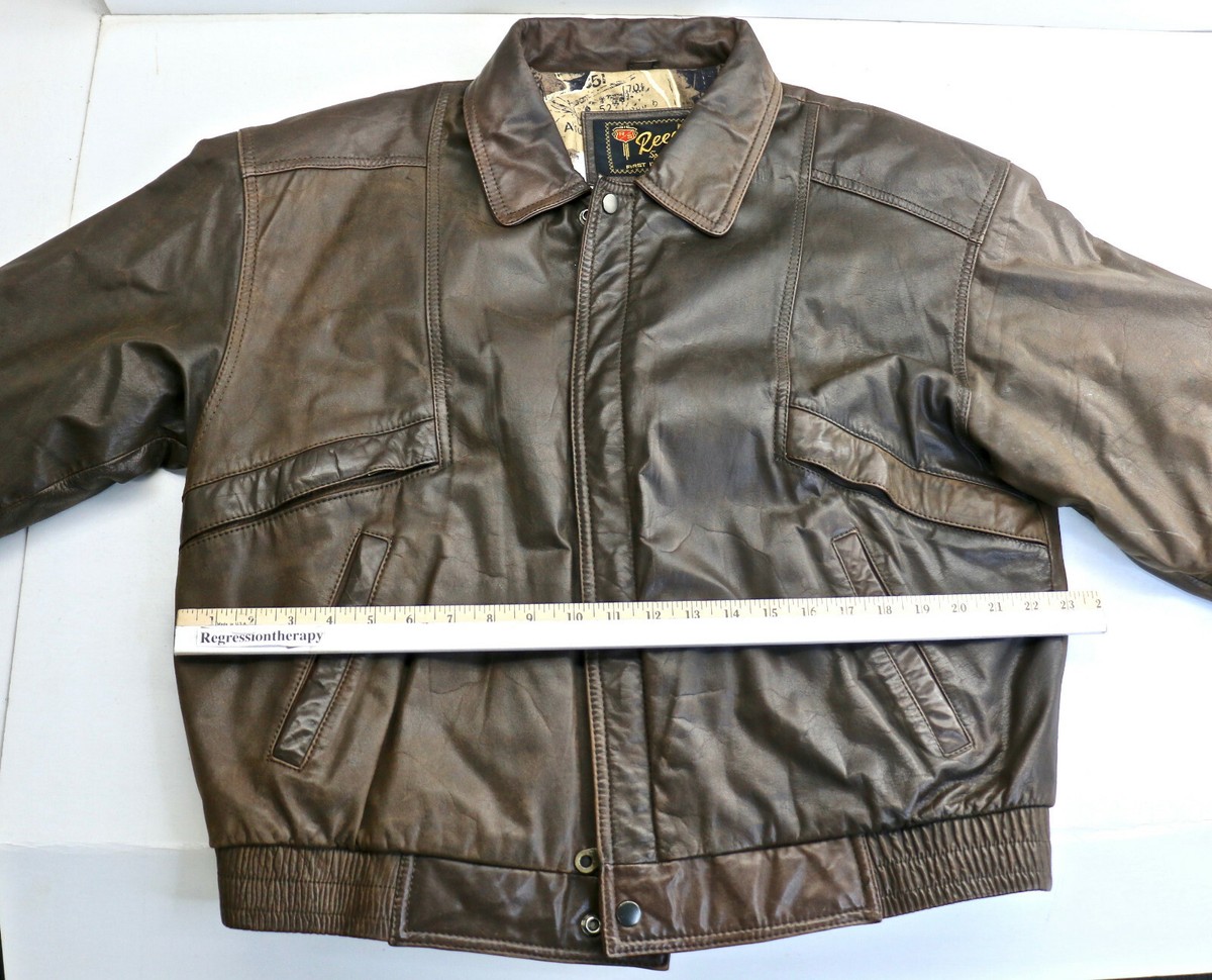Ex. Cond. Heavy Duty 1970s Reed Sportswear R42 Leather