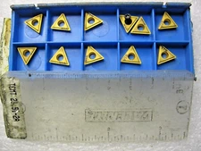 11 pieces) Valenite TCMT 21.51-2A Grade V1N Carbide Turning Inserts