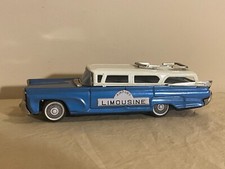 Vintage Airport Limousine Tin Toy Car Japan RARE Car at-33