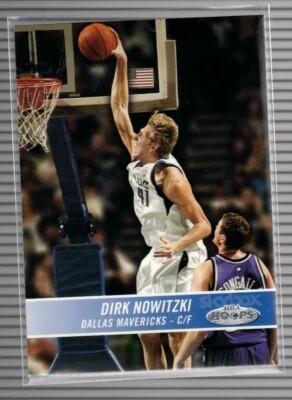 2004-05 Hoops Dallas Mavericks Basketball Card #55 Dirk Nowitzki
