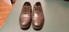 Cole Haan ZEROGRAND Black Wingtip Oxford Shoes C20719 Men's Size 8.5 8 1/2