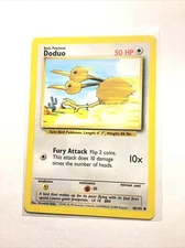 DODUO - 48/102 - Base Set - Pokemon Card - NM