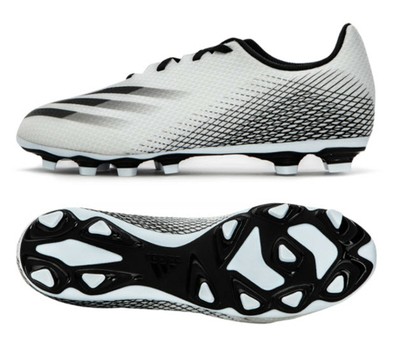 Adidas Men X GHOSTED.4 FxG Cleats Football White Black Soccer Boots Spike  FW6783 | eBay