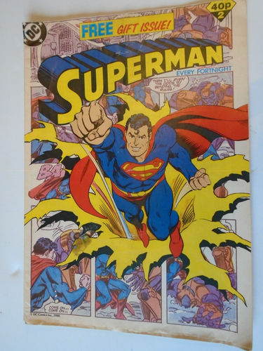 SUPERMAN comic DC #2 1988