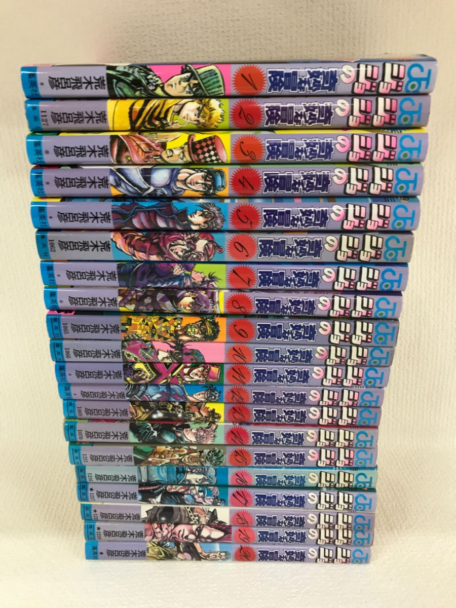 JoJo's Bizarre Adventure Vol.1-63 Manga Complete Full set Part1-5