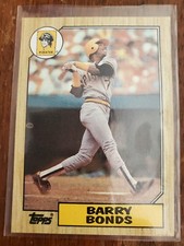 1987 Topps Barry Bonds #320 Rookie ( ERROR CARD  ) MINT 🔥🔥RARE🔥🔥