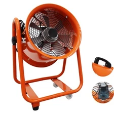 12'' Movable Axial Fan Electric Fumes Blower for Factory Warehouse 2900 rpm 220V
