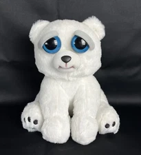 Feisty Pets “KARL the SNARL” 9" Polar Bear Plush WMC William Mark Corporation