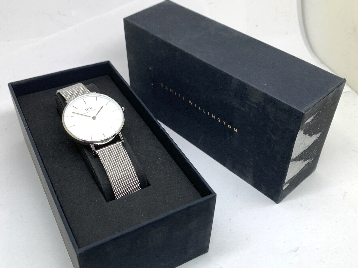 Daniel Wellington Womens Watch DW00100164 White Dial 32mm Silver 
