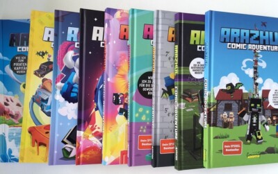 Arazhul - Comic Adventure 1+2+3+4+5+6+7+8+9 im Set - 9x Bücher geb. im Set