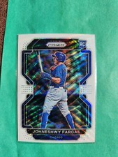 2022 Panini Prizm - Tier II Johneshwy Fargas #144 White Wave Prizm (RC)
