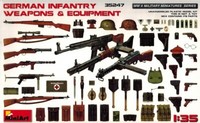 Miniart 35247 German Infantry Weapons & Equipment - Deutsche Waffen 1:35