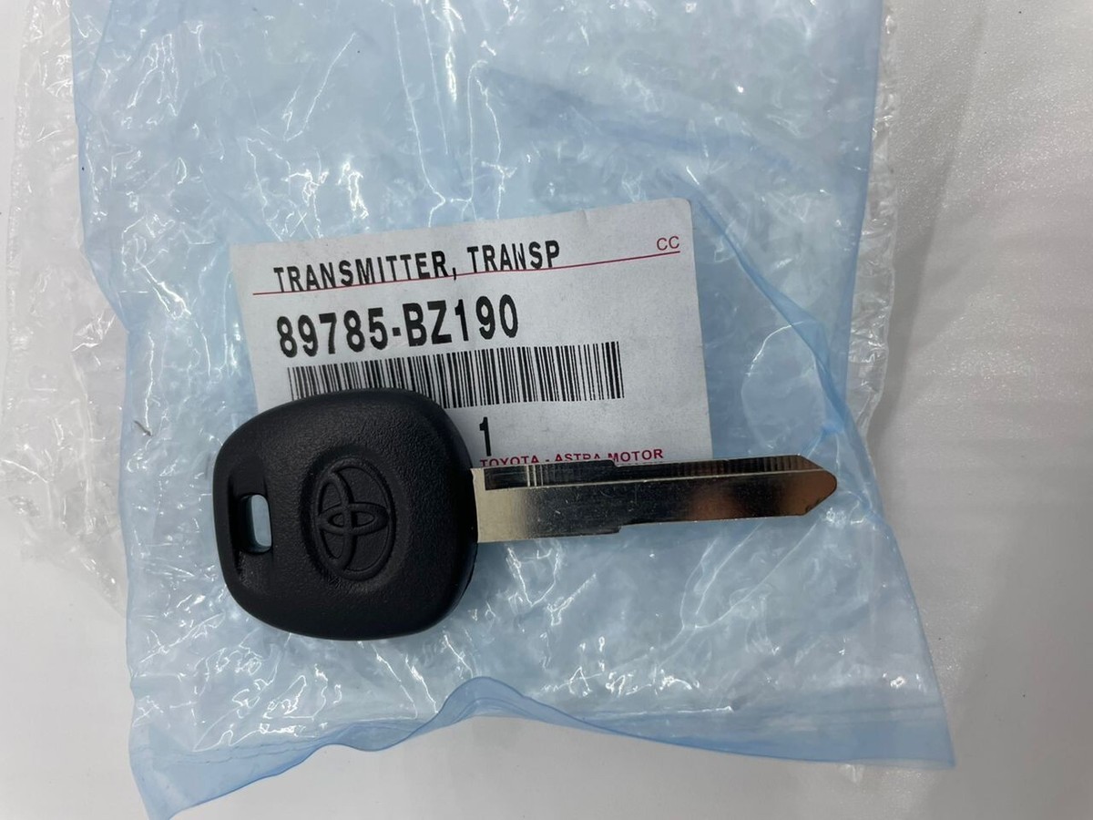 GENUINE Toyota Agya Calya Transponder Key Blank ID49 89785-BZ190