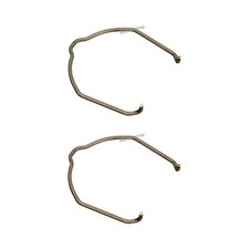 2x Ladeluftschlauch Halteschelle für SEAT ALHAMBRA ALTEA IBIZA 3 CORDOBA 49784