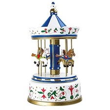 Small Foot Carillon Giostra Nostalgica Grande, Legno, 16.00x16.00x28.00 cm