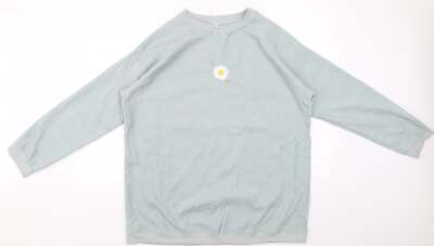 orderplus Damen Pullover grün Rundhals Polyestermischung Größe M