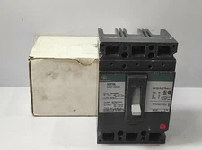 GE TED134040V Industrial Circuit Breaker 40Amp 40Amp 480VAC 260VDC 3Pole 40°C