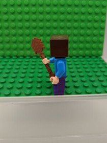 LEGO Minecraft Steve Minifigure W/Axe 21115 The First Night 