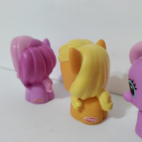 Playskool Friends My Little Pony Daisy Dreams Apple Jack Lot Of 4 Figure Toys - Picture 6 of 9