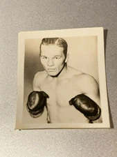 1947-48 Kellogg's PEP "Real Photos of the Stars" -TONY ZALE BOXER. Card