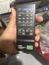 Yamaha RS-CDX510 CDX Remote Control, Black - OEM for CD29 CDX510U CD Player