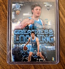 2025-26 Bowman Chrome Greatness Loading Kon Knueppel #GL-4 (RC) Hornets
