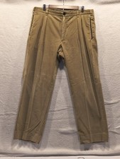 VTG Y2K Charles F. Orvis Signature Collection Pleated Corduroy Pants 36x30