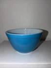 Vintage Pyrex Primary Blue 1-1/2 Pint Nesting Mixing Bowl #401