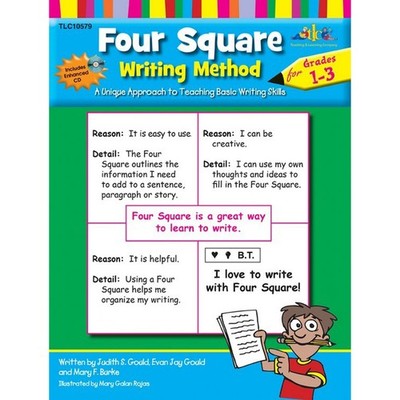 Four Square Writing Method Grades 1-3 w/ Enhanced CD