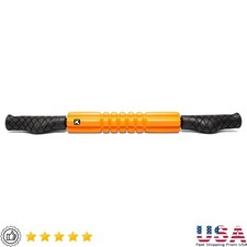 Portable Handheld Foam Roller Massage Stick Targeted Pain Relief Anywhere New