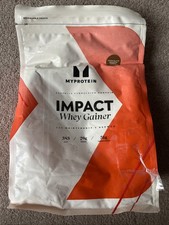 Myprotein Impact Whey Gainer. Formulated Protein 1Kg. Damaged Bag. Free P&P 22.00 per kilo