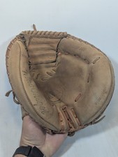 MacGregor Leather Catchers Mitt Glove Toe Deep Pocket Pro Hinge MM110 RHT Right