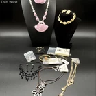 Statement Costume Jewelry Lot 15+ Sets Necklaces Earrings Vintage Style Modern