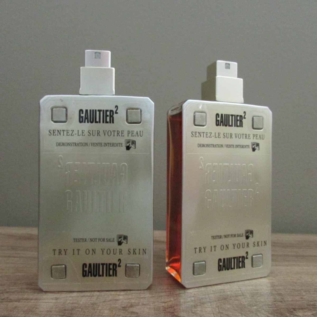 Jean Paul Gaultier 2 Eau de Parfum x 2- 4OZ/ 120ml each-8 oz