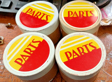 4 GOOD NOT TORE UP part containers for A.C. GILBERT ERECTOR SET