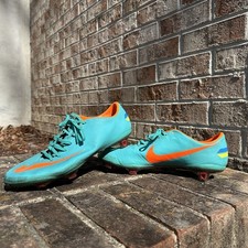 Nike Mercurial Vapor 8 VIII FG Soccer Cleats Boots US 9 EUR 42.5 Orange READ