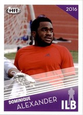 2016 SAGE HIT #20 Dominique Alexander - FB