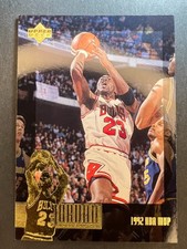 Michael Jordan [1991 NBA MVP Jumbo] #JC18 Prices | 1995 Upper Deck