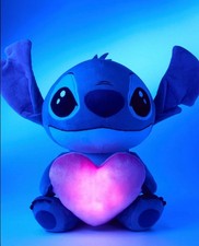 MINT W/ TAGS Disney Lilo Stitch I Love Stitch 13" Light Up Plush 1 In Bag