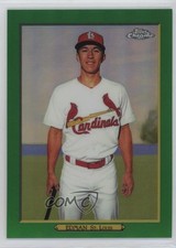 2020 Topps Turkey Red Chrome Series 2 Green Refractor 5/10 Tommy Edman 13iq