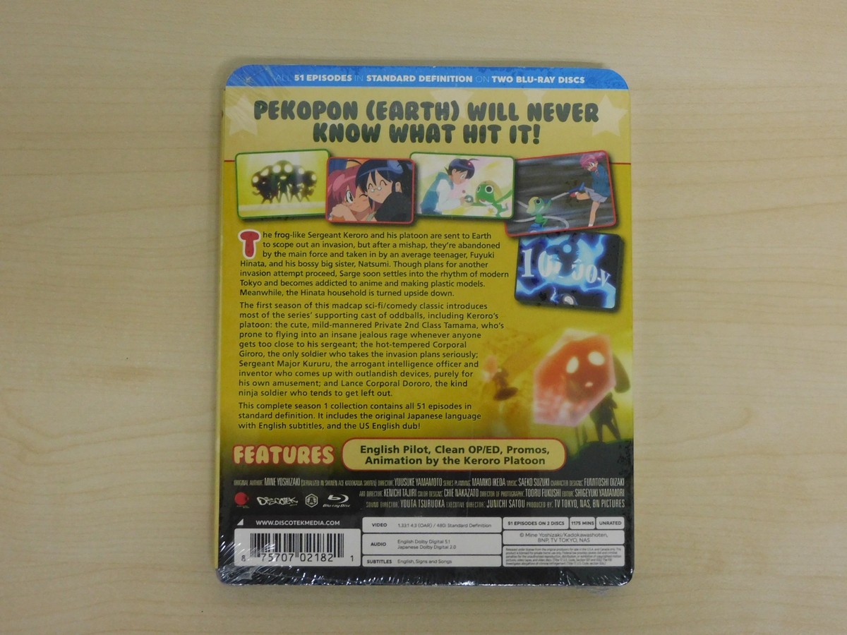 Sgt Frog Season 1 2 3 4 5 6 7 The Complete TV Series Blu-ray Anime