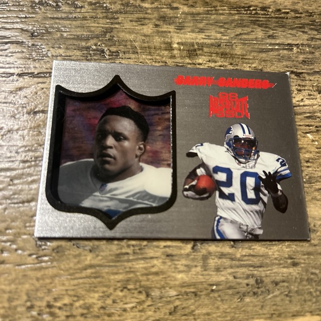 Barry Sanders 1998 Playoff Absolute SSD #62 Silver