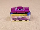 OLD LESNEY MATCHBOX # 22 PONTIAC GRAND PRIX SPORTS COUPE SUPERFAST ORIGINAL BOX